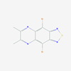 Picture of 4,9-Dibromo-6,7-dimethyl-2-thia-1,3,5,8-tetraaza-cyclopenta[b]naphthalene