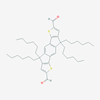 Picture of 4,9-dihydro-4,4,9,9-tetrahexyl-s-indaceno[1,2-b:5,6-b']dithiophene-2,7-dicarboxaldehyde