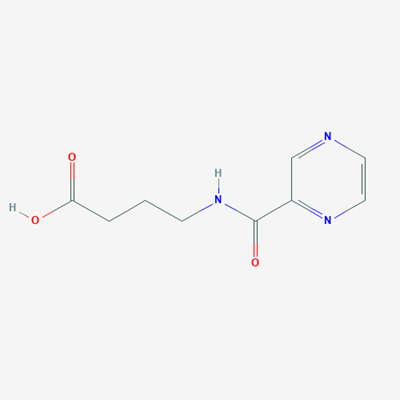 Picture of 4-[(PYrazin-2-ylcarbonyl)amino]butanoic acid
