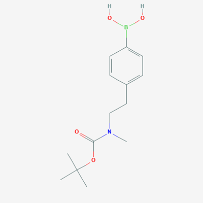 Picture of 4-[2-(N-Boc-N-Methyl)aminoethyl]phenylboronic acid