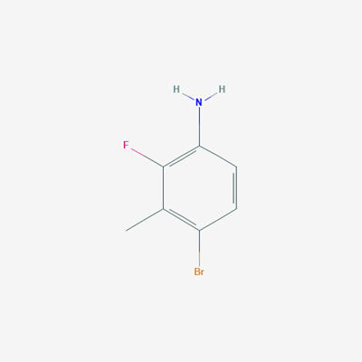 Picture of 4-bromo-2-fluoro-3-methylaniline