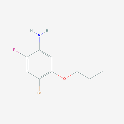 Picture of 4-Bromo-2-fluoro-5-propoxyaniline