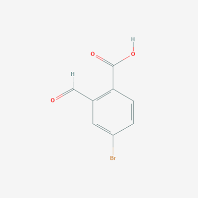 Picture of 4-bromo-2-formylbenzoic acid