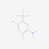 Picture of 4-Bromo-2-iodo-5-(trifluoromethyl)aniline