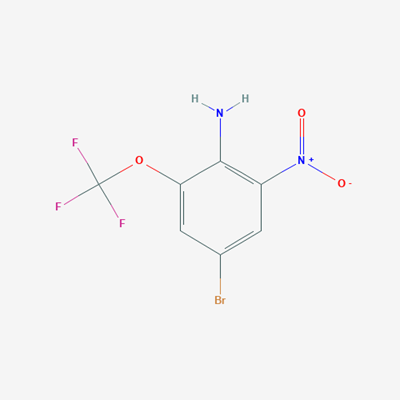 Picture of 4-Bromo-2-nitro-6-(trifluoromethoxy)aniline