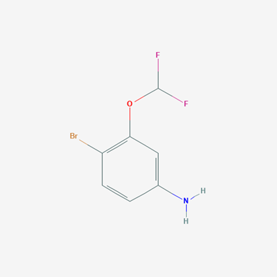 Picture of 4-bromo-3-(difluoromethoxy)aniline