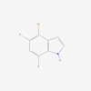 Picture of 4-Bromo-5,7-difluoro-1H-indole