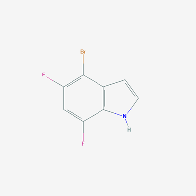 Picture of 4-Bromo-5,7-difluoro-1H-indole