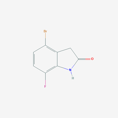 Picture of 4-Bromo-7-fluoroindolin-2-one