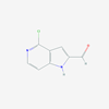 Picture of 4-Chloro-1H-pyrrolo[3,2-c]pyridine-2-carbaldehyde