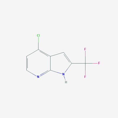 Picture of 4-Chloro-2-(trifluoromethyl)-1H-pyrrolo[2,3-b]pyridine