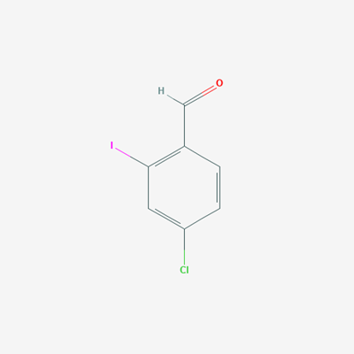 Picture of 4-chloro-2-iodobenzaldehyde