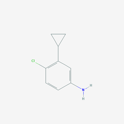 Picture of 4-Chloro-3-cyclopropylaniline