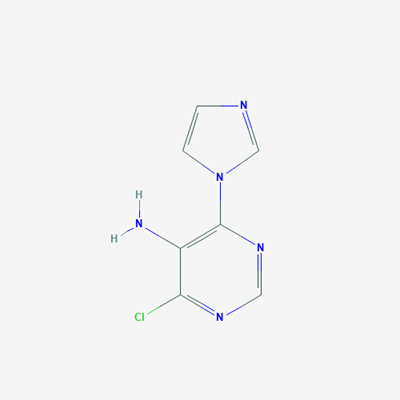 Picture of 4-Chloro-6-(1H-imidazol-1-yl)pyrimidin-5-amine
