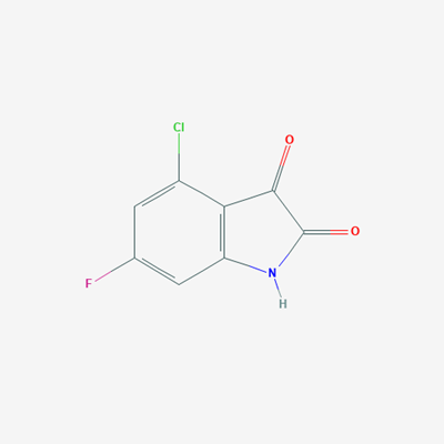 Picture of 4-Chloro-6-fluoroindoline-2,3-dione