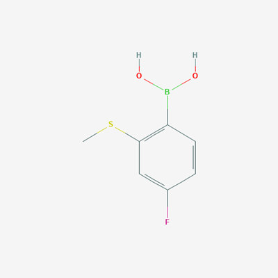 Picture of 4-Fluoro-2-(methylthio)phenylboronic acid