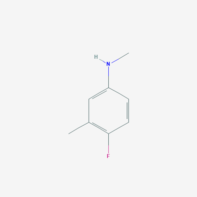 Picture of 4-Fluoro-N,3-dimethylaniline