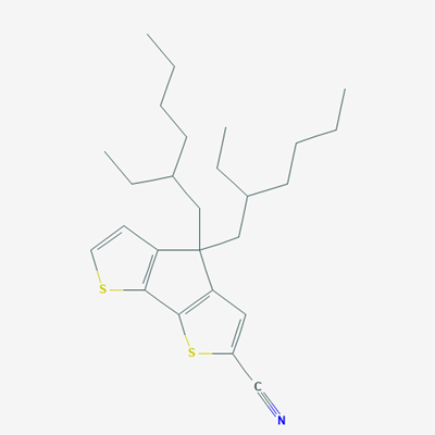 Picture of 4H-Cyclopenta[2,1-b:3,4-b']dithiophene-2-carbonitrile, 4,4-bis(2-ethylhexyl)-