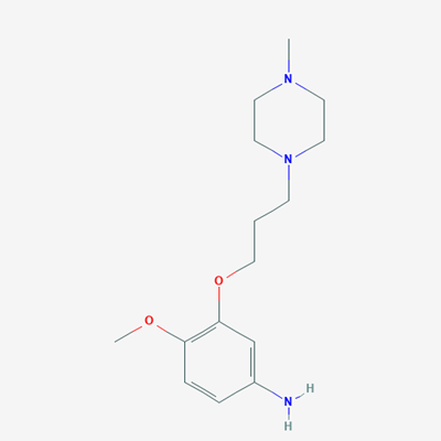 Picture of 4-Methoxy-3-(3-(4-methylpiperazin-1-yl)propoxy)aniline