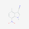 Picture of 4-Methyl-7-nitro-1H-indole-3-carbonitrile