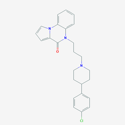 Picture of 5-(3-(4-(4-Chlorophenyl)piperidin-1-yl)propyl)pyrrolo[1,2-a]quinoxalin-4(5H)-one