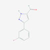 Picture of 5-(3-Fluorophenyl)-1H-pyrazole-3-carbaldehyde