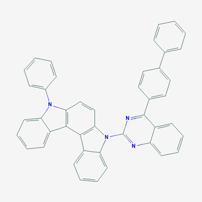 Picture of 5-(4-([1,1'-Biphenyl]-4-yl)quinazolin-2-yl)-8-phenyl-5,8-dihydroindolo[2,3-c]carbazole
