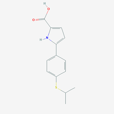 Picture of 5-(4-(Isopropylthio)phenyl)-1H-pyrrole-2-carboxylic acid