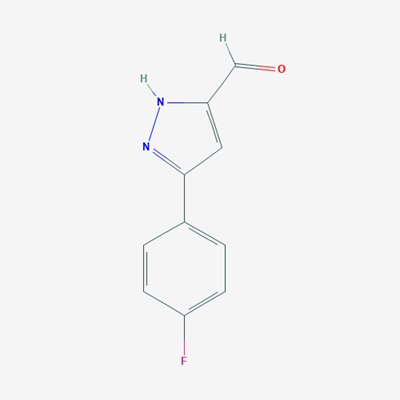 Picture of 5-(4-Fluorophenyl)-1H-pyrazole-3-carbaldehyde