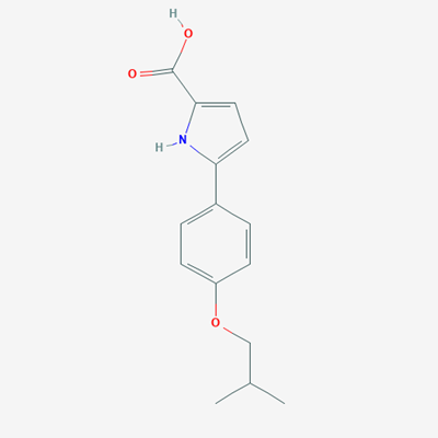 Picture of 5-(4-Isobutoxyphenyl)-1H-pyrrole-2-carboxylic acid