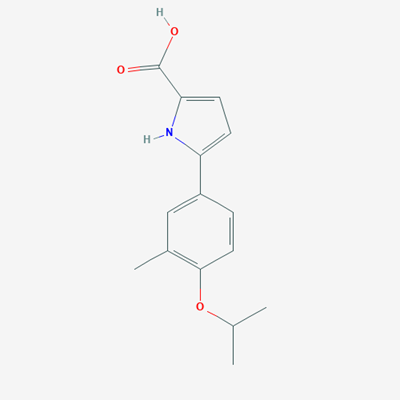 Picture of 5-(4-Isopropoxy-3-methylphenyl)-1H-pyrrole-2-carboxylic acid