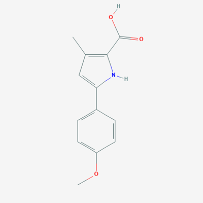 Picture of 5-(4-Methoxyphenyl)-3-methyl-1H-pyrrole-2-carboxylic acid
