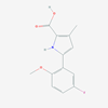 Picture of 5-(5-Fluoro-2-methoxyphenyl)-3-methyl-1H-pyrrole-2-carboxylic acid