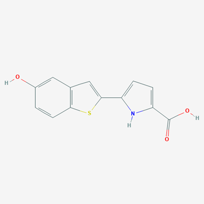 Picture of 5-(5-Hydroxybenzo[b]thiophen-2-yl)-1H-pyrrole-2-carboxylic acid