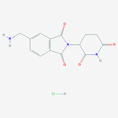 Picture of 5-(Aminomethyl)-2-(2,6-dioxopiperidin-3-yl)isoindoline-1,3-dione hydrochloride