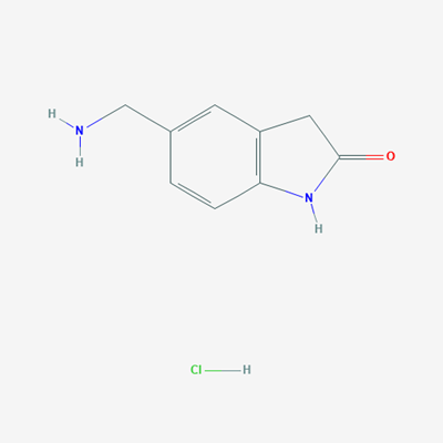 Picture of 5-(Aminomethyl)-2,3-dihydro-1H-indol-2-one hydrochloride
