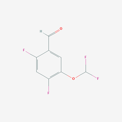 Picture of 5-(difluoromethoxy)-2,4-difluorobenzaldehyde