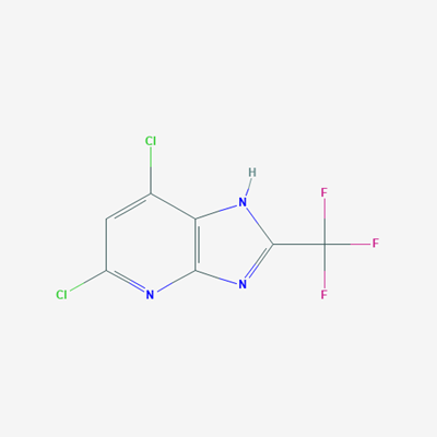 Picture of 5,7-Dichloro-2-(trifluoromethyl)-1H-imidazo[4,5-b]pyridine