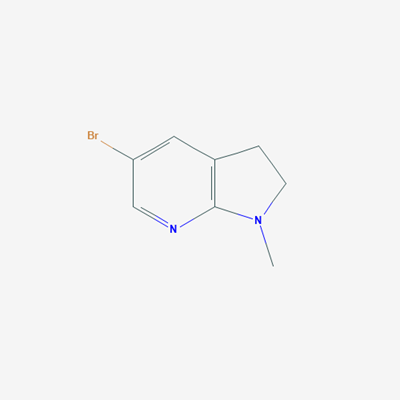 Picture of 5-Bromo-1-methyl-2,3-dihydro-1H-pyrrolo[2,3-b]pyridine