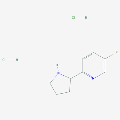 Picture of 5-Bromo-2-(pyrrolidin-2-yl)pyridine dihydrochloride