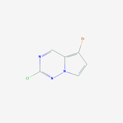 Picture of 5-Bromo-2-chloropyrrolo[2,1-f][1,2,4]triazine