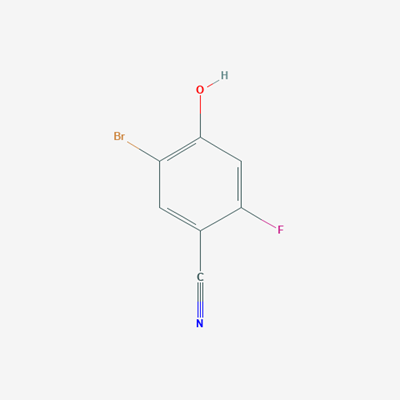 Picture of 5-bromo-2-fluoro-4-hydroxybenzonitrile