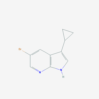 Picture of 5-Bromo-3-cyclopropyl-1H-pyrrolo[2,3-b]pyridine