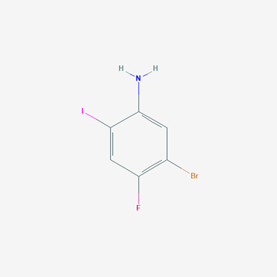 Picture of 5-Bromo-4-fluoro-2-iodoaniline