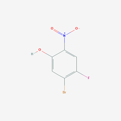 Picture of 5-bromo-4-fluoro-2-nitrophenol