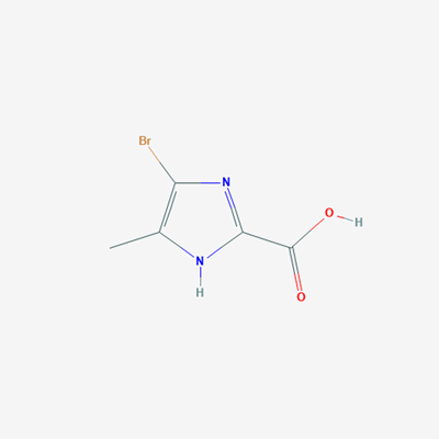 Picture of 5-Bromo-4-methyl-1H-imidazole-2-carboxylic acid