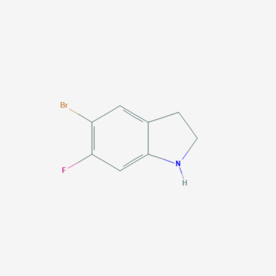 Picture of 5-Bromo-6-fluoroindoline