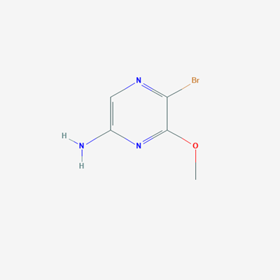 Picture of 5-Bromo-6-methoxypyrazin-2-amine