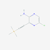 Picture of 5-Chloro-3-((trimethylsilyl)-ethynyl)pyrazin-2-amine