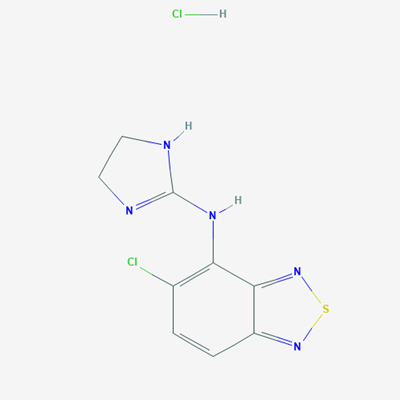 Picture of 5-Chloro-N-(4,5-dihydro-1H-imidazol-2-yl)benzo[c][1,2,5]thiadiazol-4-amine hydrochloride